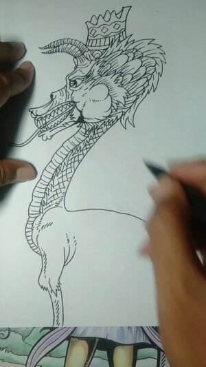 Yuk Belajar Menggambar Raja Binatang Purba Guys  