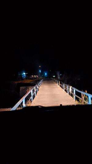 Lewat jembatan malam hari #minivlog 
