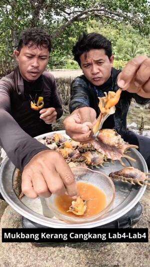 Mukbang Kerang Cangkang (SeaFood) #Mukbang  #kerang  #seafood  #SeafoodLover 