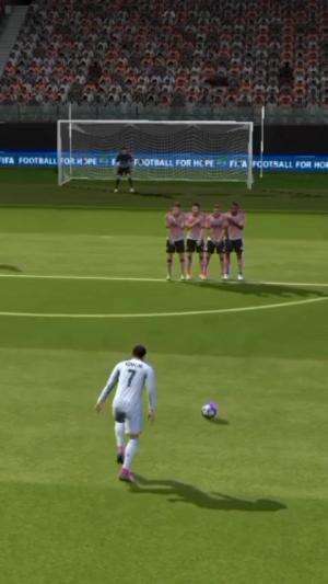 stunning goal CR7 on fifa mobile