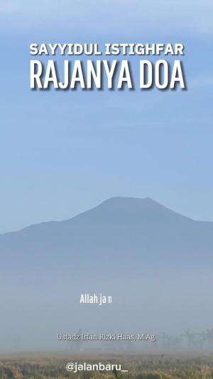 Sayyidul Istighfar Rajanya Doa - Ceramah Ustadz Irfan Rizki Haas #irfanrizkihaas #ustadzirfanrizkihaas #istighfar #surga #pintusurga #cerama