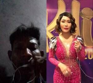 Supanji asal Baturaja duet bersama bunda inul