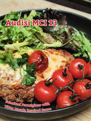 Halo, Saya Hansen. Untuk Audisi #mci13 #onlineauditionmci13 , saya membuat menu yang agak nyeleneh. Beef Schnitzel Parmigiano with Tikka Mas