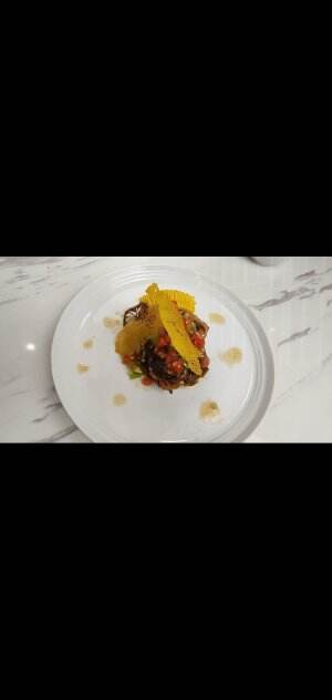 sambel bawang, sambel terasi warga Karawang ikut audisi. Pan seared dori fish dengan bumbu terasi dan sambal dabu dabu 