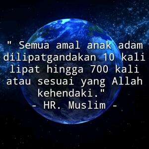 AMAL AKAN DI LIPAT GANDAKAN 10 KALI HINGGA 700 KALI
SIMAK VIDEO INI
 #Nasehat #islam #motivasi #motivasiislam #videomotivasi 