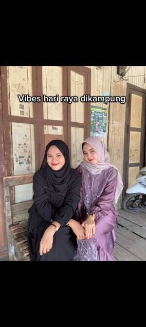 suasana hari raya di desa
#kampung#cewek#meldaamell