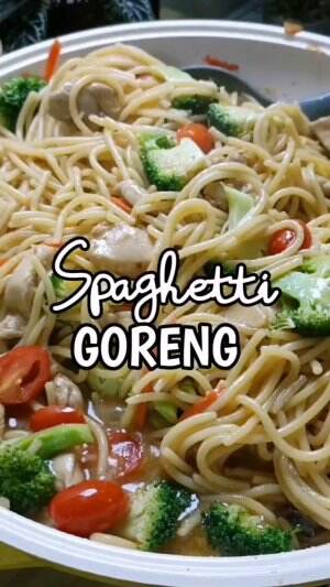 SPAGHETTI GORENG ALA @enyabdullah83