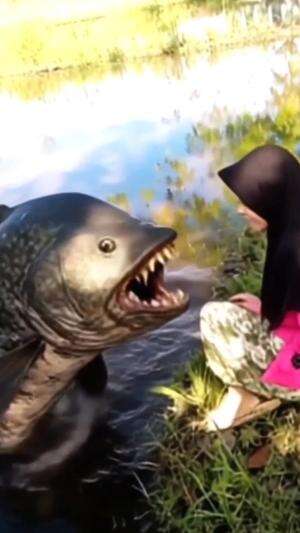 jangan kesana disana ada ikan keramat