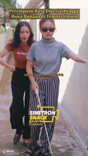 perempuan buta di kerjain hingga buka bukaan part 1 #drama
