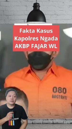 fakta informasi kasus Kapolres Ngada AKBP FAJAR WL #informasi 