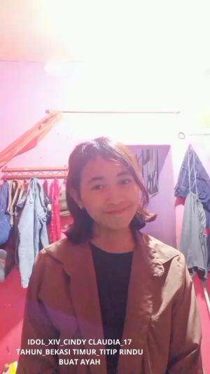 IDOL_XIV_CINDY CLAUDIA_17 TAHUN_BEKASI TIMUR_TITIP RINDU BUAT AYAH  #INDONESIANIDOL 