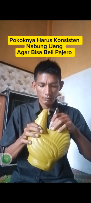 Pokoknya Harus Konsisten Nabung Uang Agar bisa Beli Mobil Pajero #Hiburan #Vidiolucu #komedi #kocak 