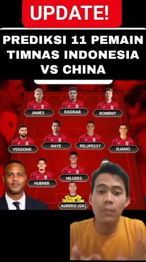 Prediksi 11 Starting Timnas Indonesia vs China pada 5 Juni mendatang 🇮🇩💪
 #timnasindonesia  #timnasday  #Football  #RCTIPlus 
