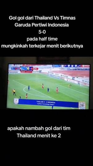 Harus legowo liat timnas wanita dibantai abis 0-7. 😢 Mungkin ini pukulan bagi federasi biar lebih perhatiin lagi semua liga lokalnya 💪