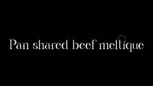 Pan Seared beef wagyu meltique OTEWE JAKARTAAA💪