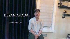 DEZAN AHADA | 25 TAHUN | KOTA BANDUNG | NASI DAUN JERUK SATE LILIT DAN SAMBAL EMBE. #onlineauditionmci9