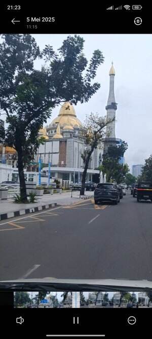 Megahnya Masjid Agung Medan  #masjid #Medan  #Islam 