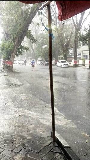 info CCTV mengabarkan kondisi jalan Aman poll deress 