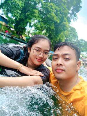 jalan jalan ke wisata swembat 
 #jalan
#wisata 
#kolam
#alam 