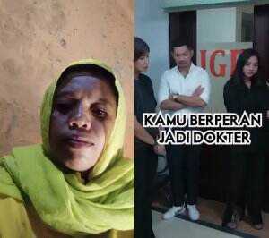 Novi Karawang akting JD jadi dokter 