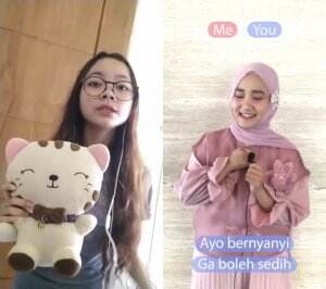 Ga boleh sedih yaa apalagi nangis, malu sama kucing meong meong 🐈🐈_Albina Angelica