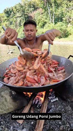 #yang suka udang merapat!! #seafood #lezat #RCTIPlus 