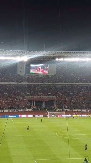 Sumpah bikin merinding pas dengerin langsung dari GBK #timnasindonesia #timnasday #garudamuda 