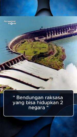 ⚡ Inilah Bendungan Itaipu, mega proyek di Sungai Paraná, perbatasan Brasil dan Paraguay.
📖 Fakta uniknya:
Dibangun tahun 1975–1982, resmi be