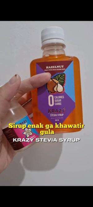 Suka yang manis-manis tapi takut diabet atau gendut? Yuk cobain Pemanis alami Stevia dari Krazy  0 kalori #pemanisalami  #stevia #Minuman Di