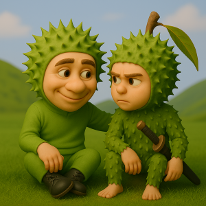 a meeting of two friends who have not seen each other for a long time   #animasi #funny #trending 