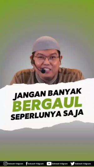 JANGAN TERLALU BANYAK BERGAUL 
#dakwahislam #pesantrensalaf #ustadzfiranda