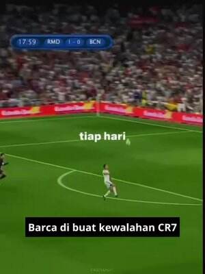 Barca di buat kewalahan SMA CR7  #CristianoRonaldo  #ronaldo  #football 