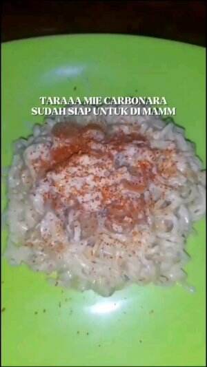 recook mie carbonara juga yukk 😍 #miecarbonara  #fyprcti+ 