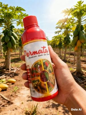 Pupuk yang bisa memperbesar umbi dan buah #pupukpermata #pupurpertanian #pupuktinggikalium #kebunshaka  