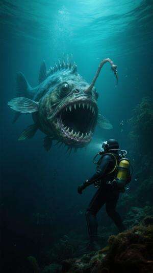 HEBOH! Monster Laut Terekam Kamera Penyelam 😱 | Asli atau Editan?!"

#MonsterLaut #TerekamKamera #ViralBanget #SeremBanget #Penampakan #Laut