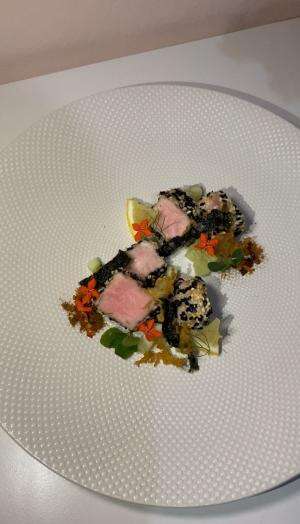 Cook with me: Tuna Tataki with Crispy Nori