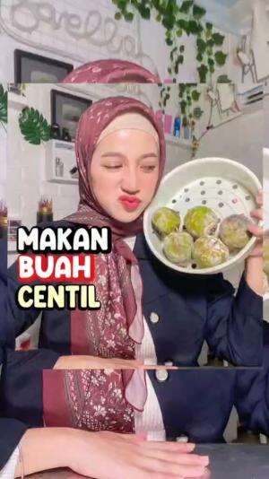 Hari ini kita bakalan makan.. Buah centil. Ada yang tau kenapa dibilang centil? #fyp #markitry