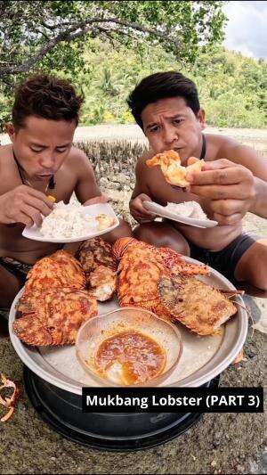 Mukbang Lobster (PART 3) #Mukbang #Lobster #kuliner #RCTIPlus 