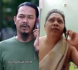 mau mandi ditelpon kang agus... 