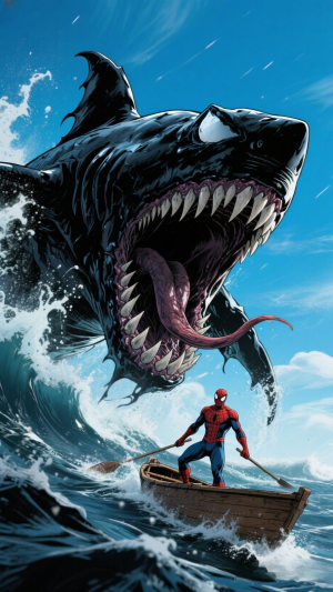 Spider-Man Menendang Venom ke Laut, Tapi Ada Hiu Raksasa #RCTIFanEdit #SpiderManRCTI #AnimasiIndonesia #ViralRCTI  
#SuperheroVersiIndonesia