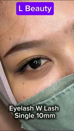 Eyelash W lash Single 10mm Cantik Natural ya Say Bikin Kamu Betah Deh??.#RCTIPlus #eyelash #beauty #kecantikan #salonkecantikan 