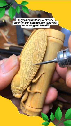 Begini membuat seekor kecoa
.
#kreatif
#kecoa
#seni
