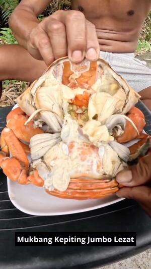 Mukbang Kepiting Jumbo Lezat #Mukbang #kepiting #jumbo #terlihat lezat #lezat banget #lezat #KulinerLezat #kuliner #RCTIPlus 
