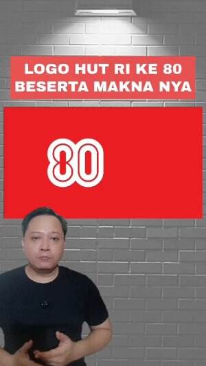 Logo HUT RI ke 80 beserta makna nya #logohutri80 #HUTRI #indonesiamerdeka 