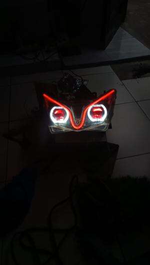 Jalan di malam hari biar terang...  
 #projiebiled
 #lampuled
#terang
