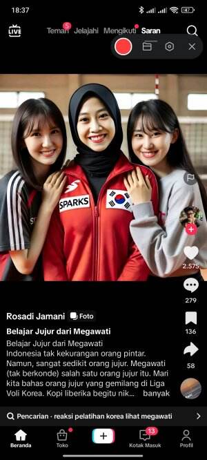 SENTUHANBYEUM HYE SEON MEMATIKAN  #yeumhyeseon #megawati_hangestri  #RCTIPlus 