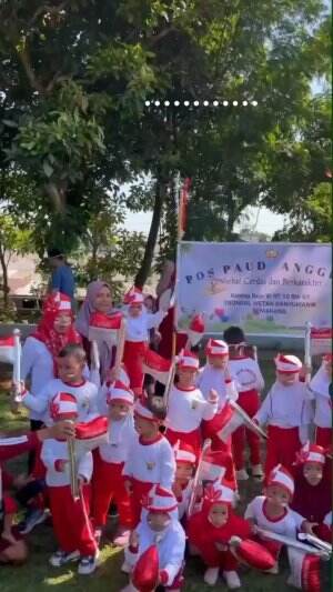 Kirab 17 Agustus PAUD Anggrek
