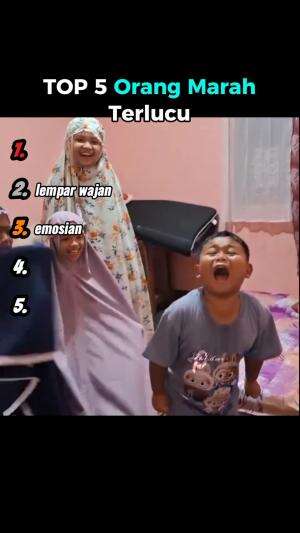 Top 5 Orang Marah Terlucu🤣 #asupanmeme #lucu #Viral #top5