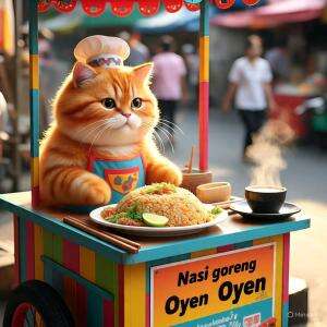 OYEN JUALAN NASI GORENG 