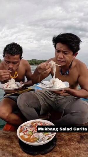Mukbang Salad Gurita  #Mukbang  #SaladandPanSauce  #gurita 